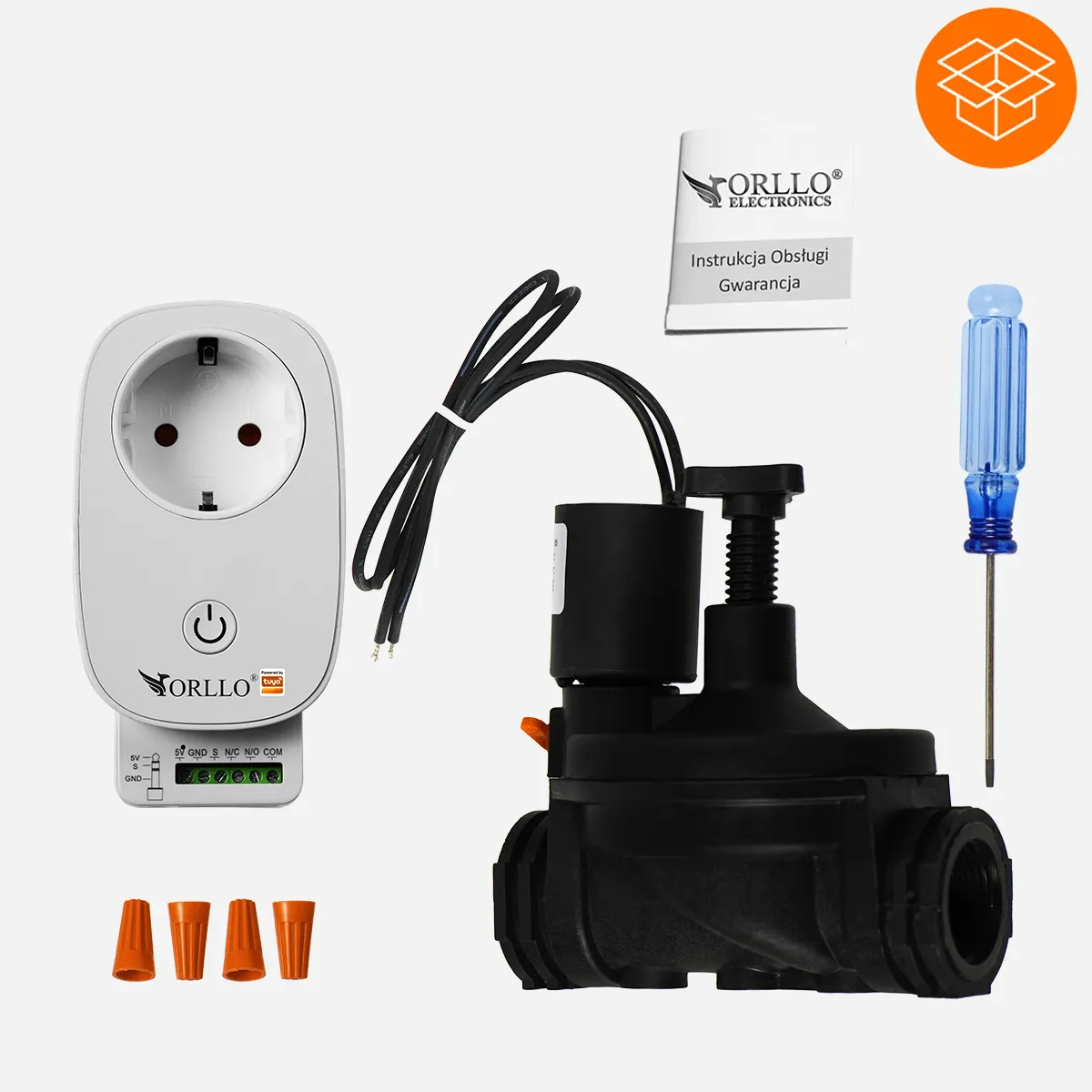 Elektrozawór Sterownik WiFi ORLLO TUYA