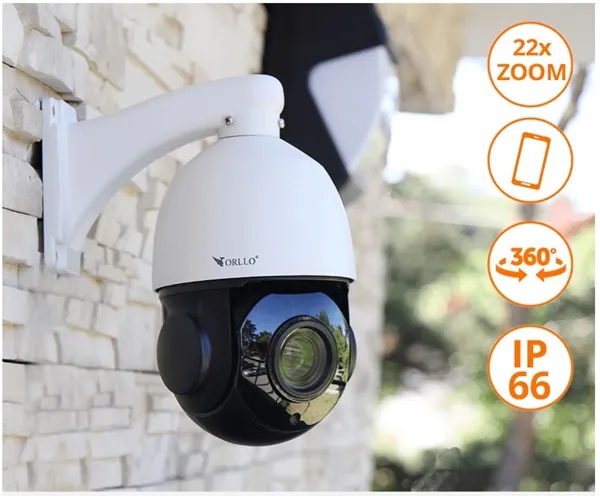 Kamera zewętrzna obrotowa poe orllo podczerwień alarm gsm bestcam