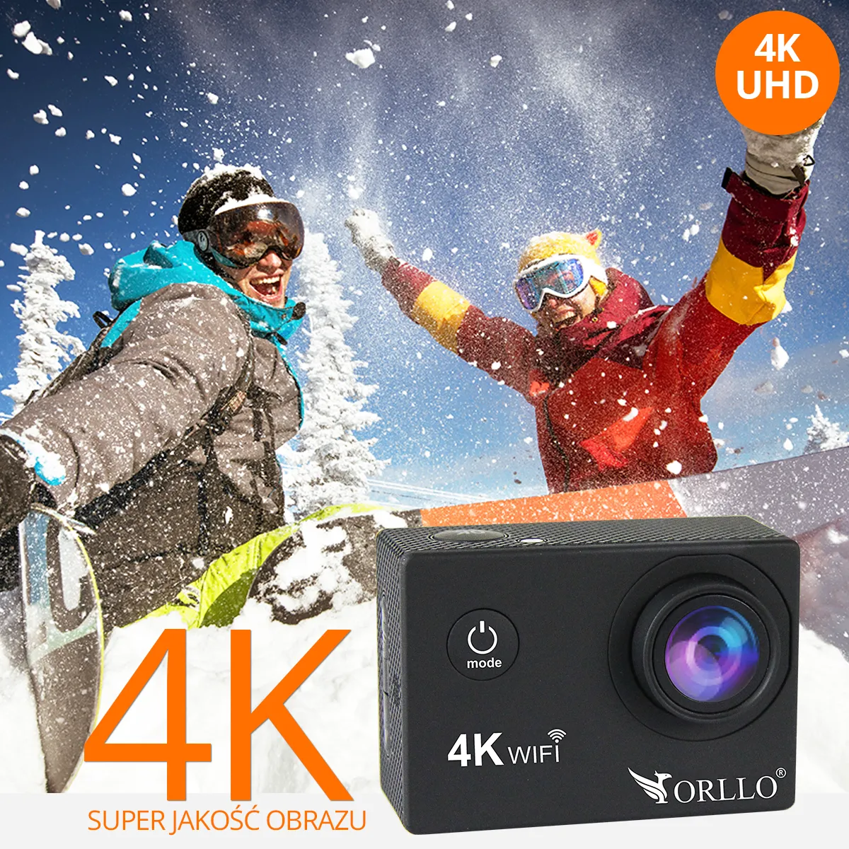 Kamera sportowa 4K xpro shark max funkcje4