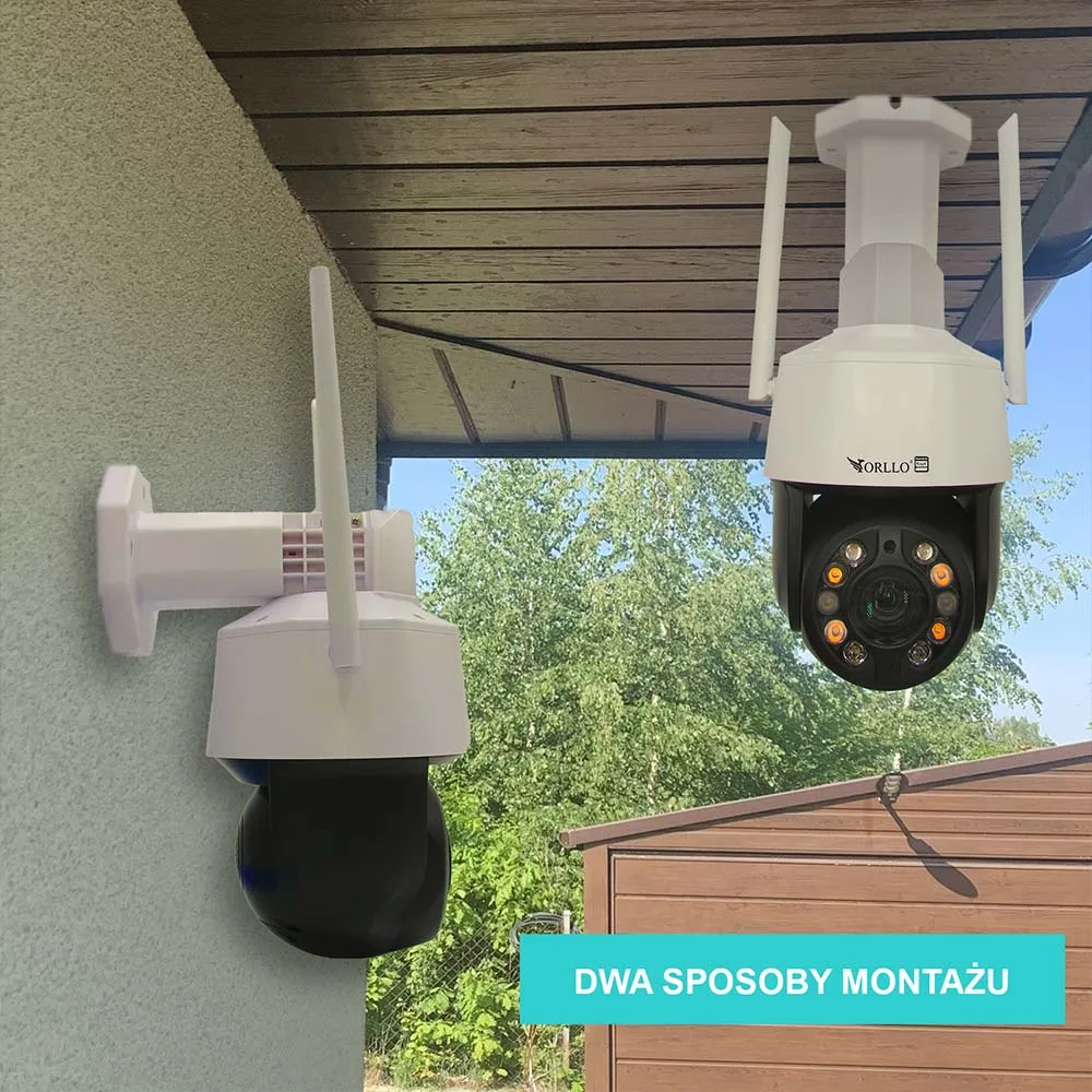KAMERY IP ZEWNĘTRZNE CCTV POE PRZEMYSŁOWE PROFESJONALNE ORLLO FULL HD IR PODCZERWIEŃ