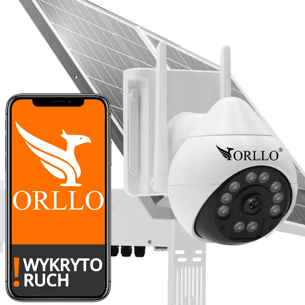 Kamera zewnętrzna baterię IP Wifi Gsm Lte hd do domu orllo bezprzewodowa