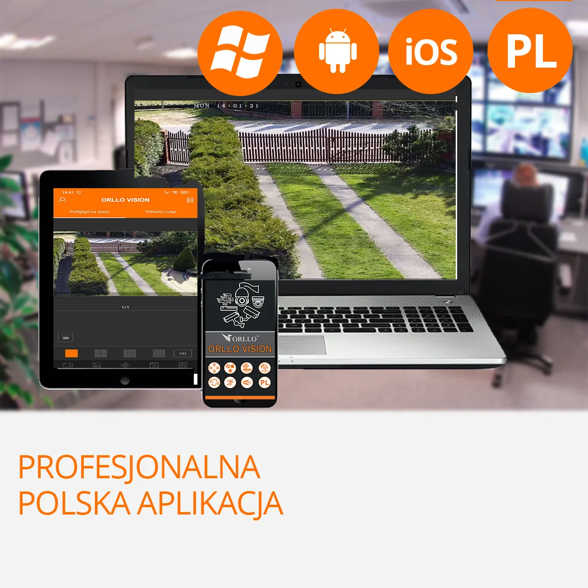 kamera do monitoringu polska aplikacja app orllo.pl