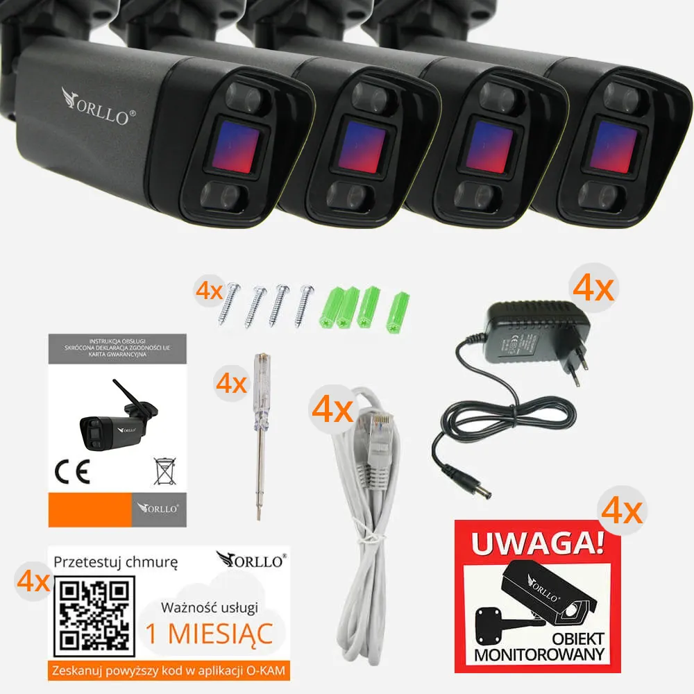 kamera zewnętrzna wifi ip z możliwością podłączenia z poe iorllo.pl